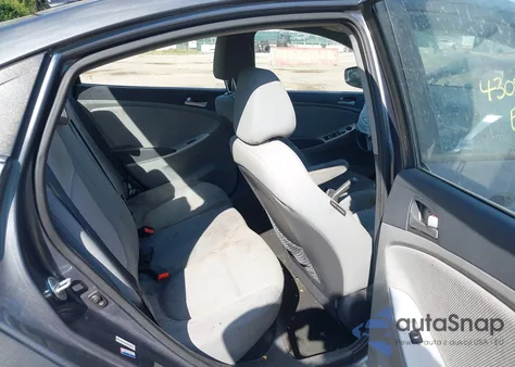 2012 Hyundai Accent Gls from USA, damaged, VIN KMHCT4AE8CU207556